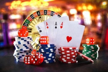 French Roulette betting layout showing all chip positions
